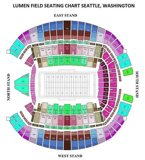 lumen field seats